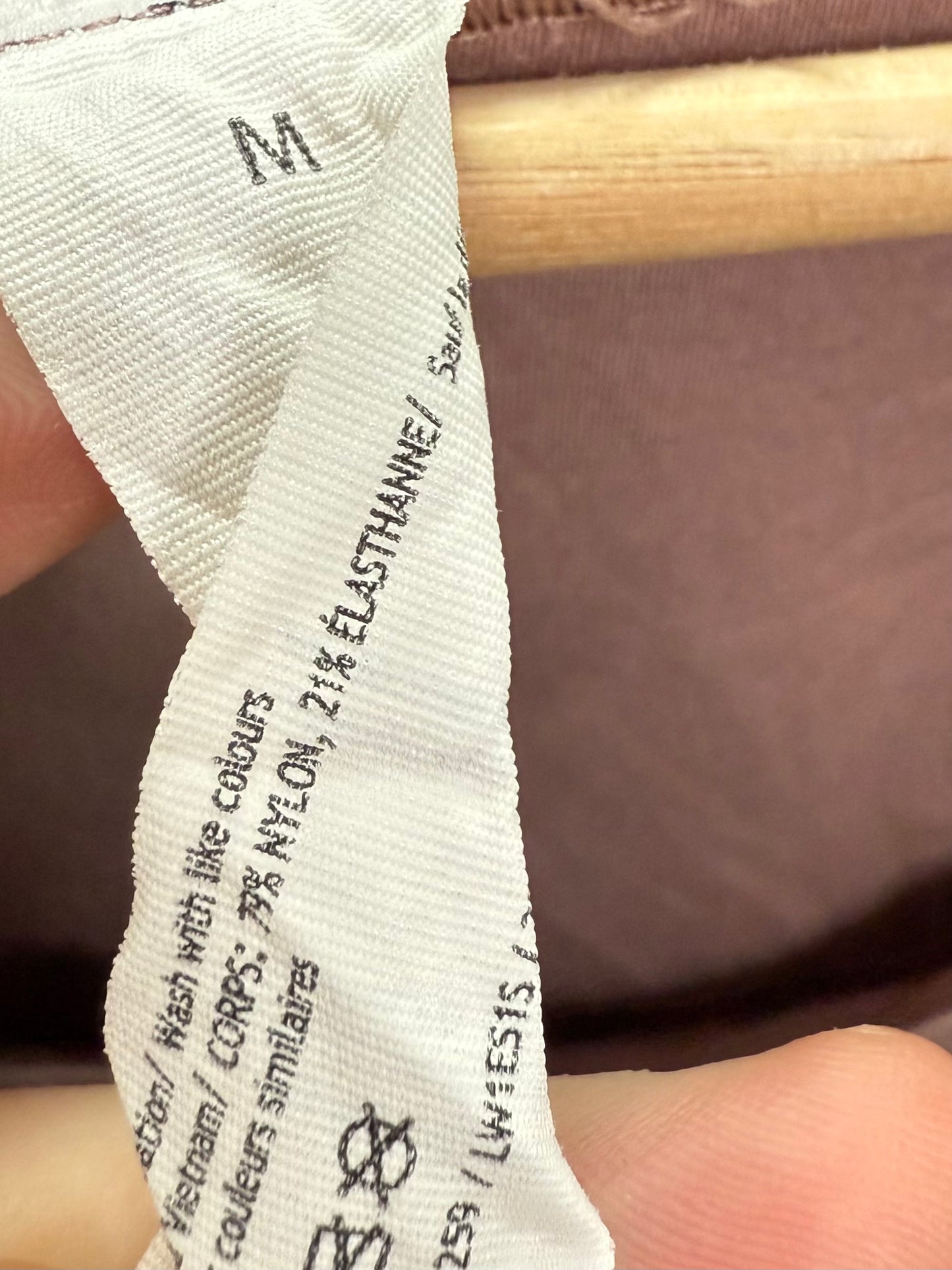 Lululemon Wundermost Squareneck Bodysuit (M)