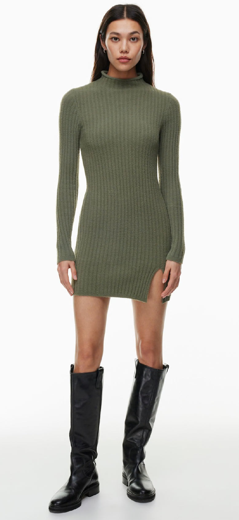 Aritzia Wilfred Hush Knit Station Dress (XS)