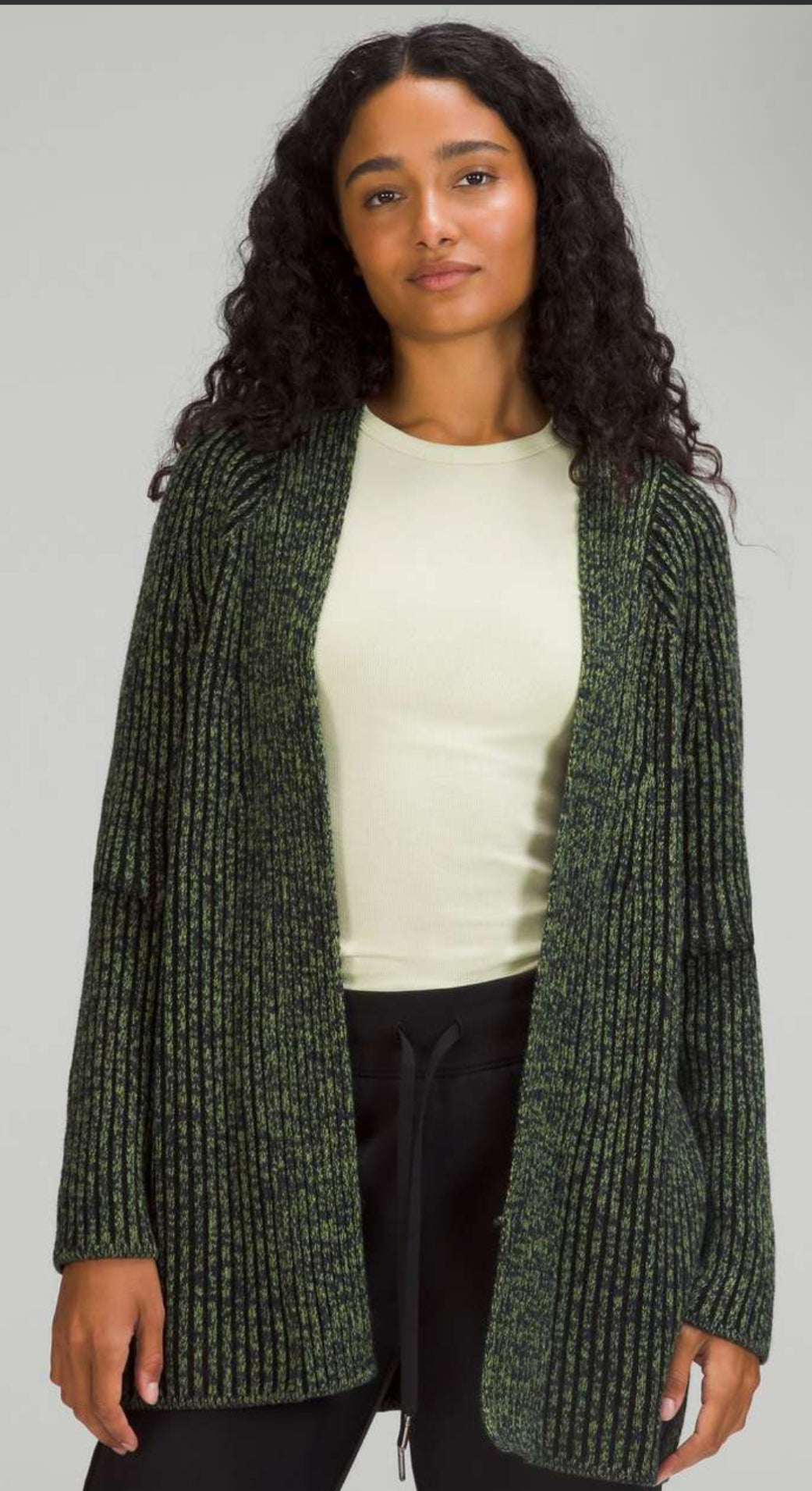 Lululemon Cotton-Cashmere Sweater Wrap (6)