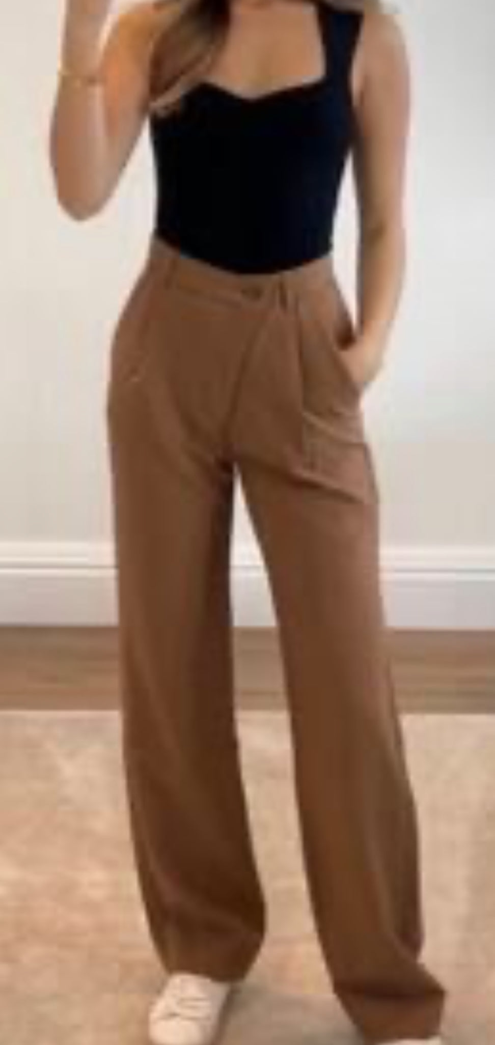 Abercrombie Cross Waist Straight Tailored Trouser 30” (30)