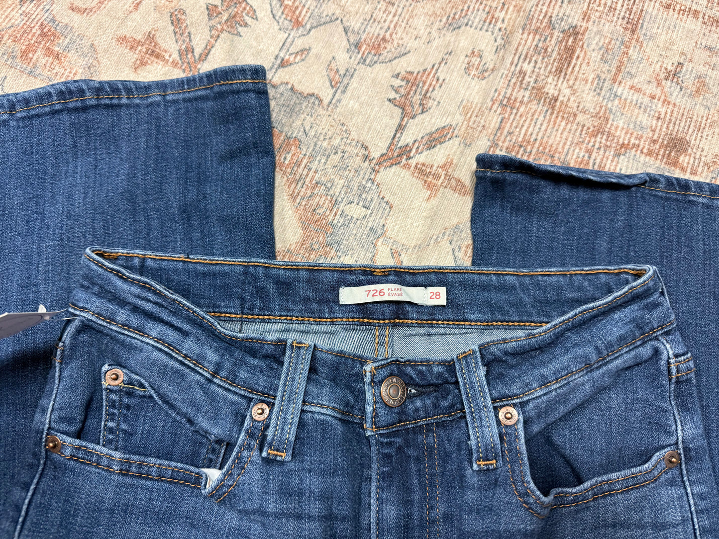 Levi 726 Flare HR Jeans (28x30)
