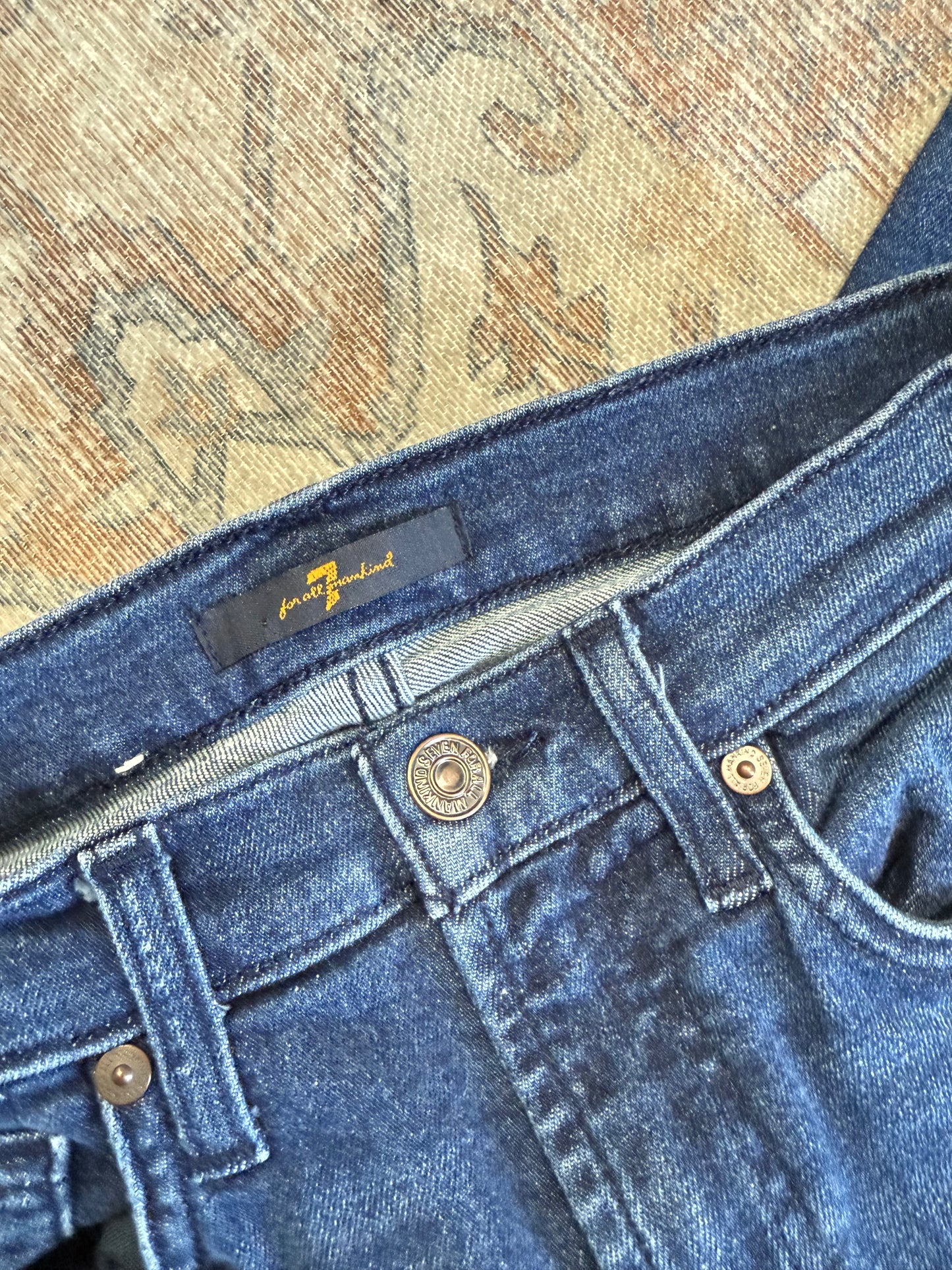 7 for all Mankind Gwenevere Ankle HR Jeans (25x27)