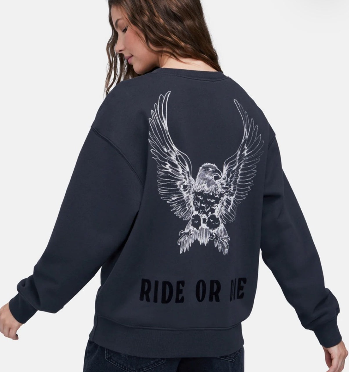 WildFox Cody Bike Mama Crewneck (M)