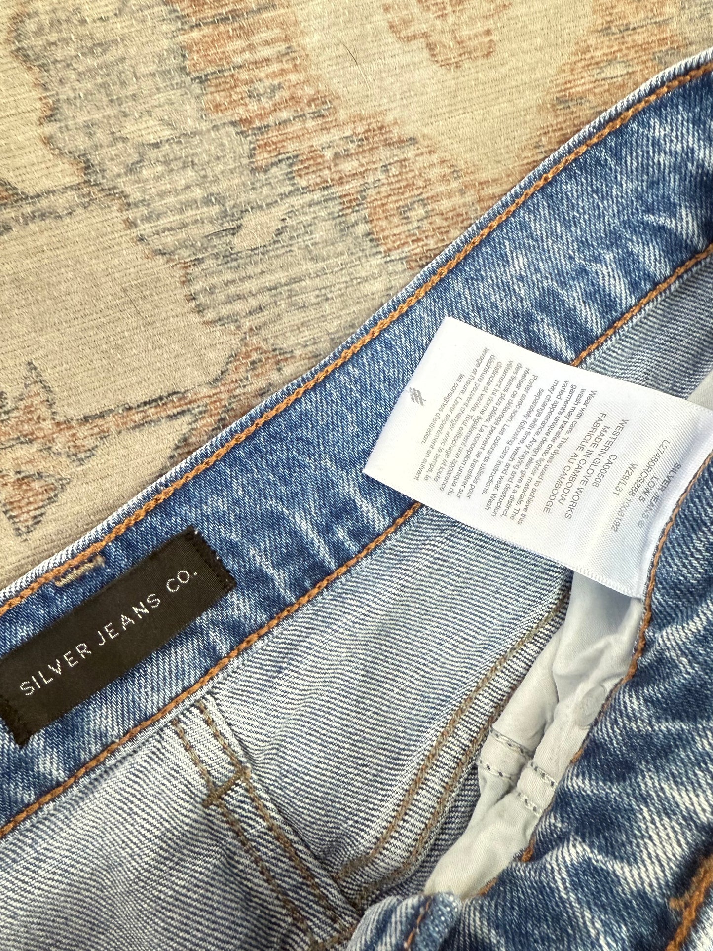 Silver Low 5 MR Jeans (29x31)