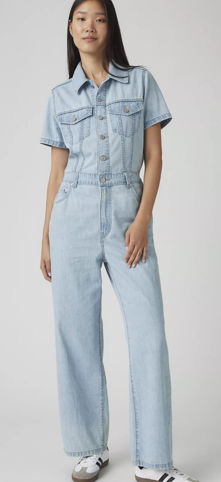 Levi’s Type III Lightweight Denim Jumpsuit (S)