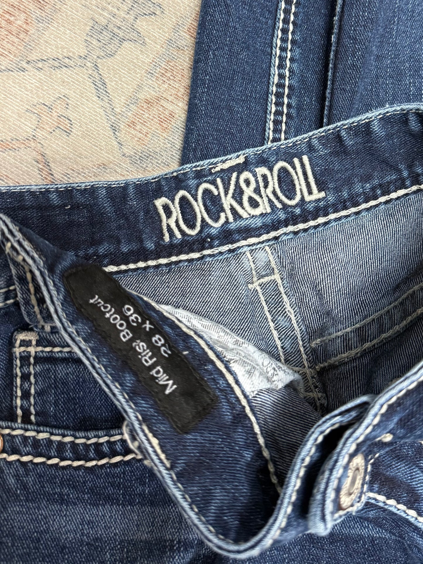 Rock & Roll Bootcut MR Jeans (28x36)