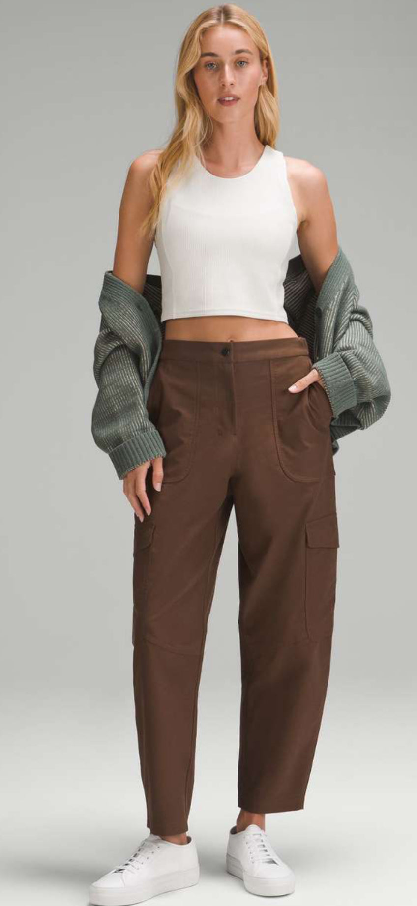 Lululemon Utilitech Cargo Pocket HR Pant 27” (27)
