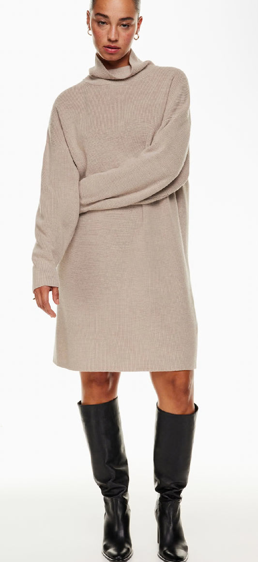 Aritzia Babaton Maclean Merino Wool Dress (S)
