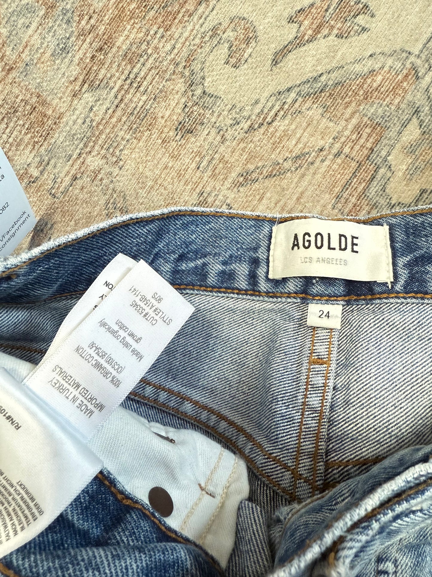 Agolde ‘90s Fit HR Jeans (24x30)