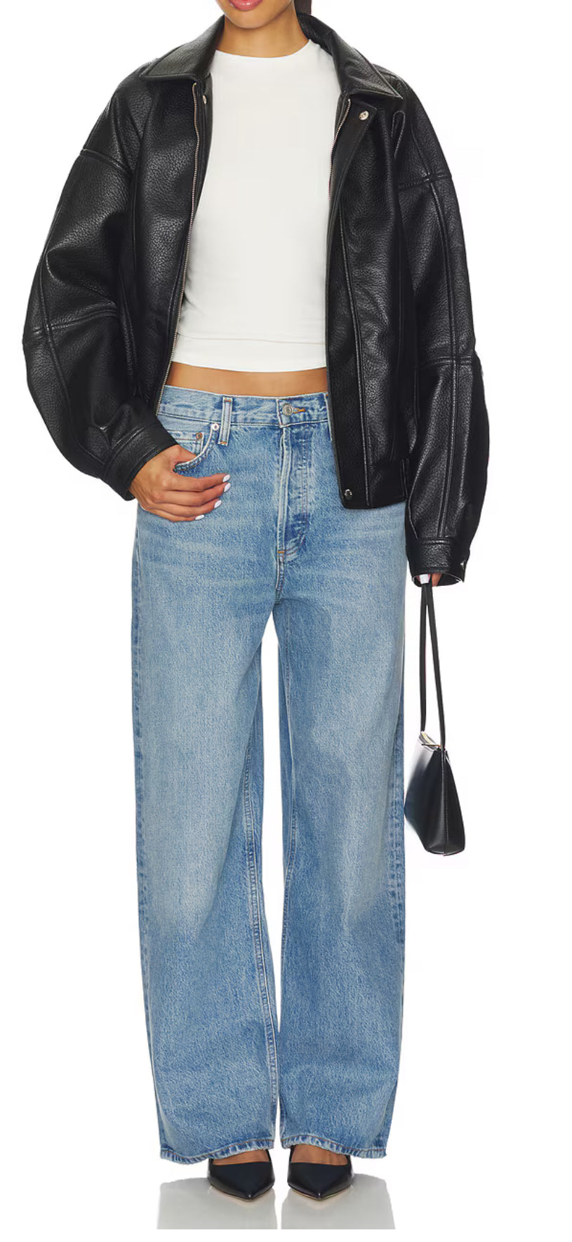 Agolde Low Slung Baggy Jeans (25x31)