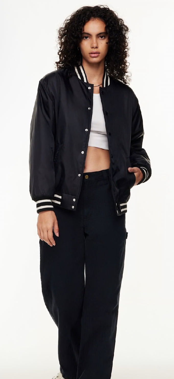 Aritzia TNA Stadium Bomber (M)