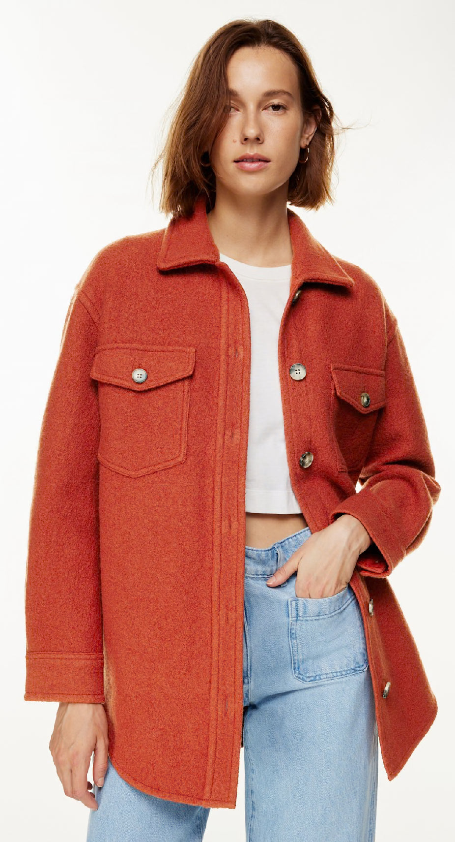 Aritzia Wilfred The Ganna Shacket (S)