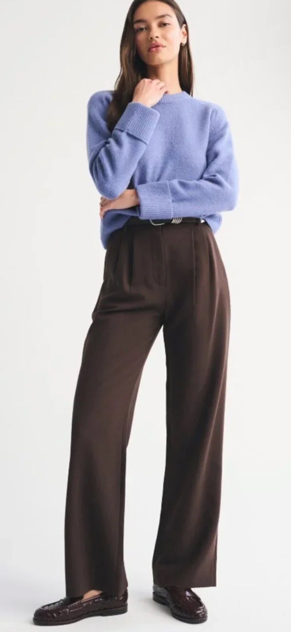 Abercrombie Sloan Tailored Wide Leg Pant 30” (32)