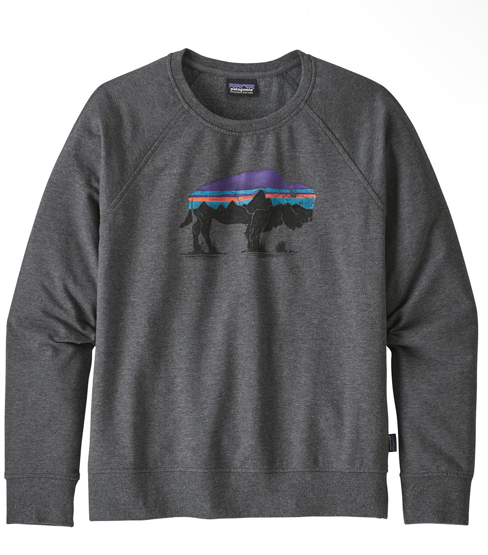 Patagonia Fitz Roy Bison Crewneck (L)