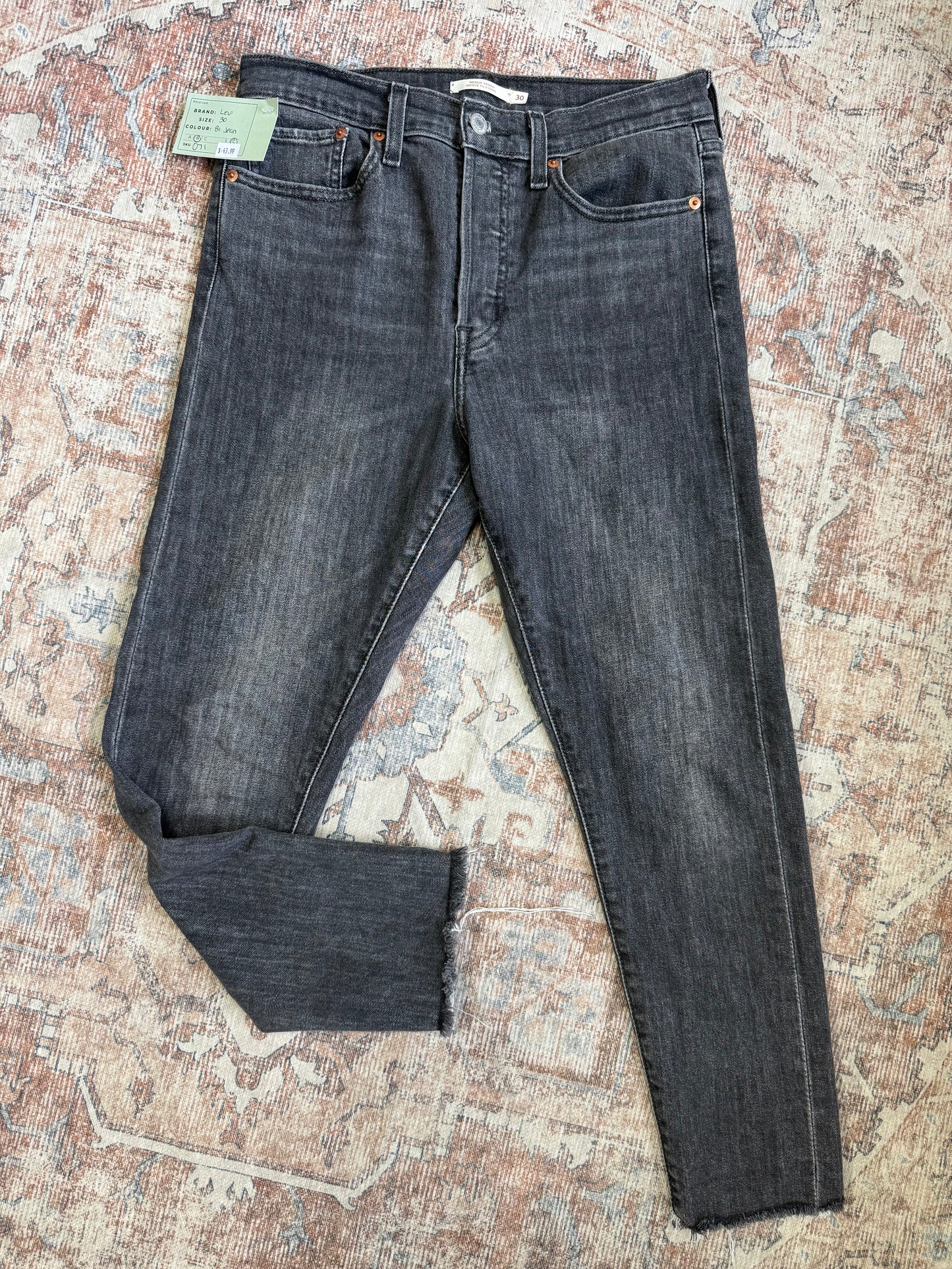 Levi Wedgie Skinny HR Jeans (30x27)