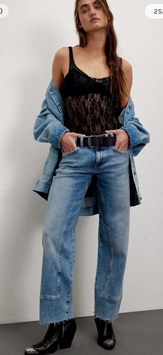Free People Risk Taker MR Jeans (31x30)
