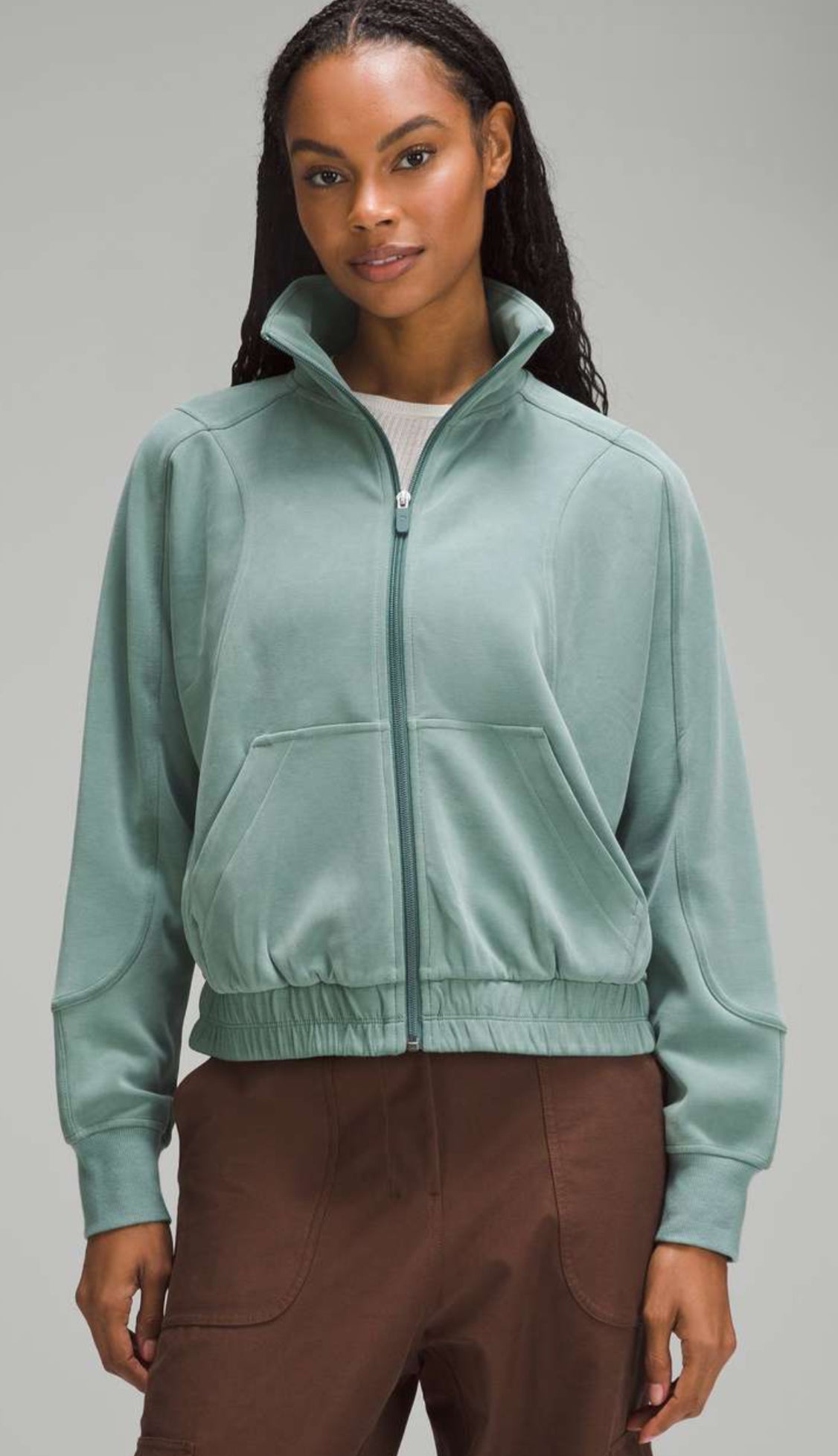 Lululemon Softstreme Funnel Neck Zip Up (4)