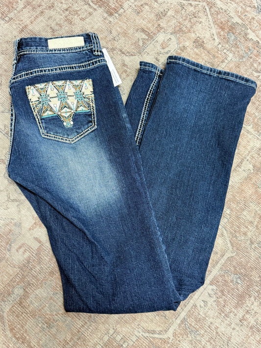 Rock & Roll Bootcut MR Jeans (28x36)