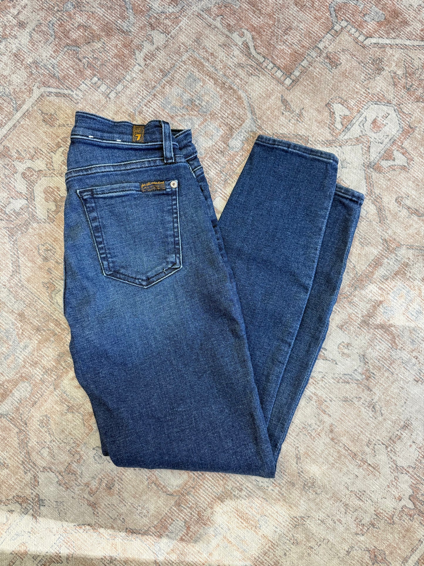 7 for all Mankind Gwenevere Ankle HR Jeans (25x27)