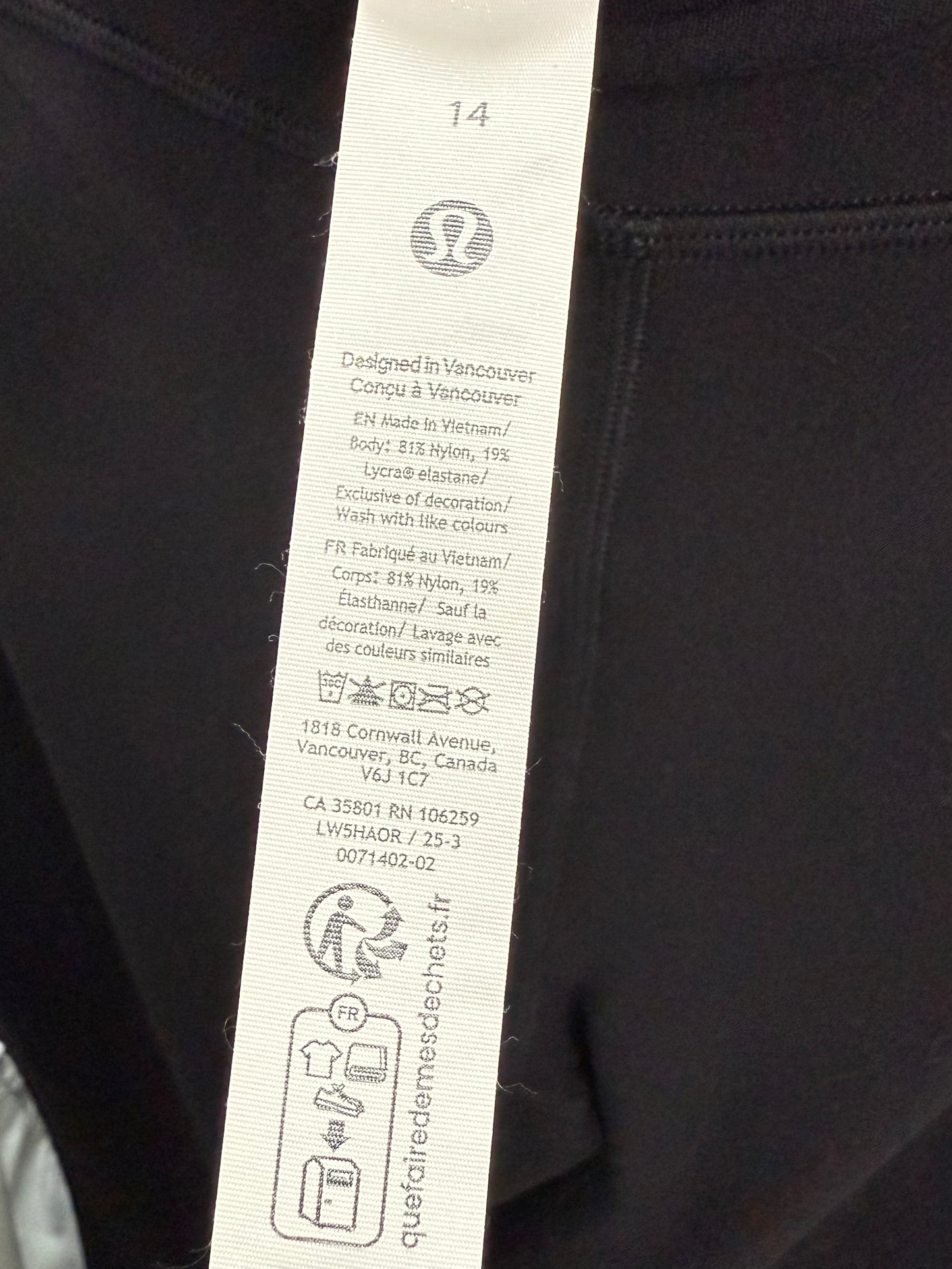 Lululemon Groove Flared HR Pant 34” (14)