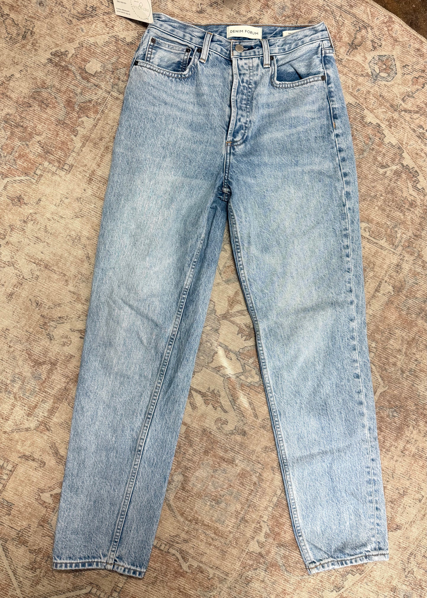Denim Forum Boyfriend Loose HR Jeans (25x28)