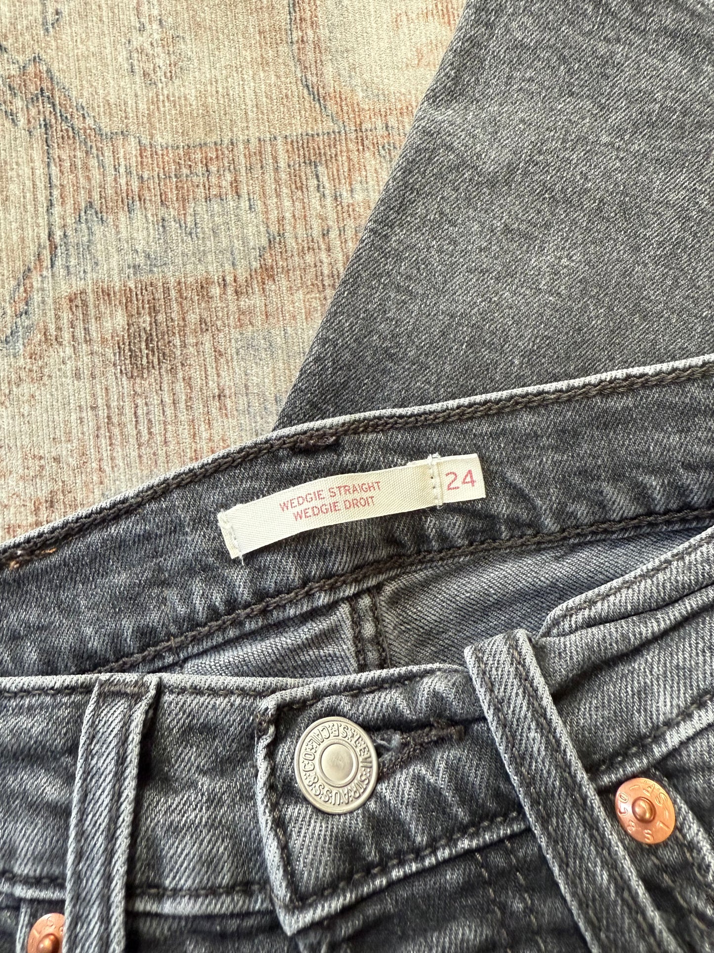 Levi’s Wedgie Straight HR Jeans (24x28)