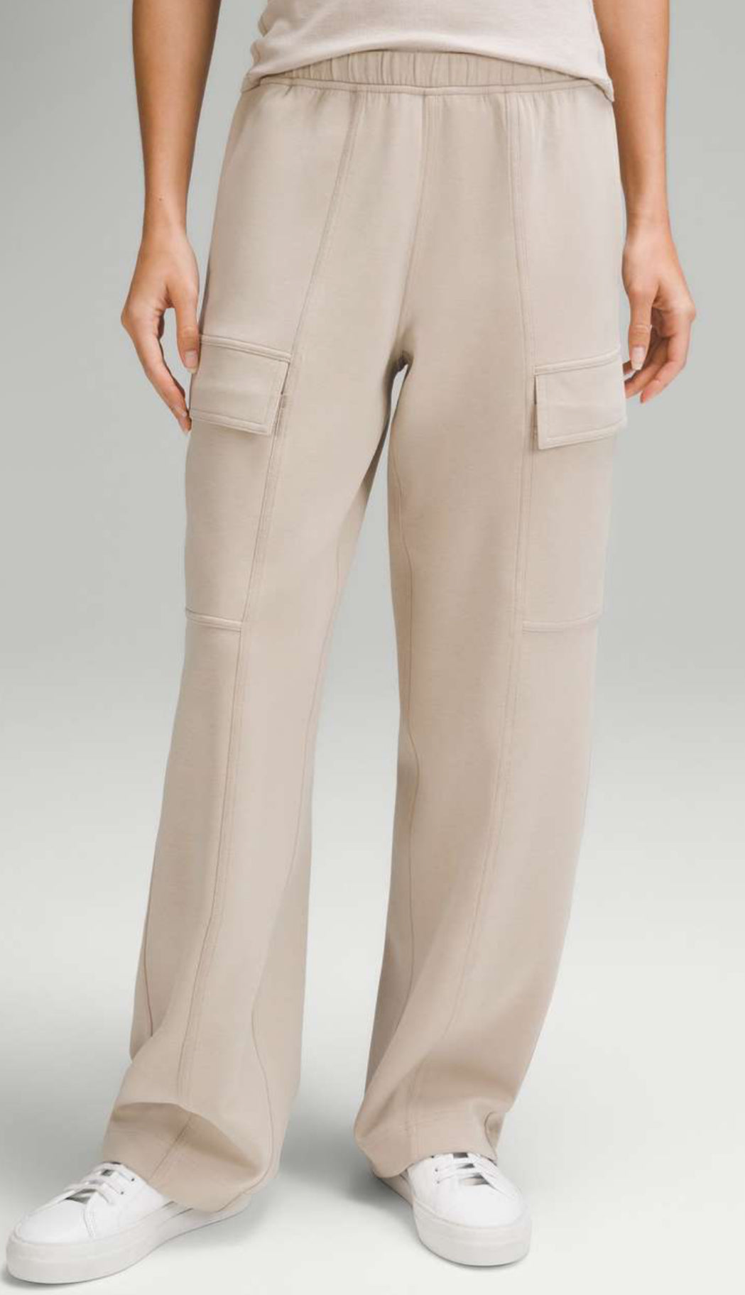 Lululemon Cotton Double Knit Cargo MR Pant 32.5” (12)