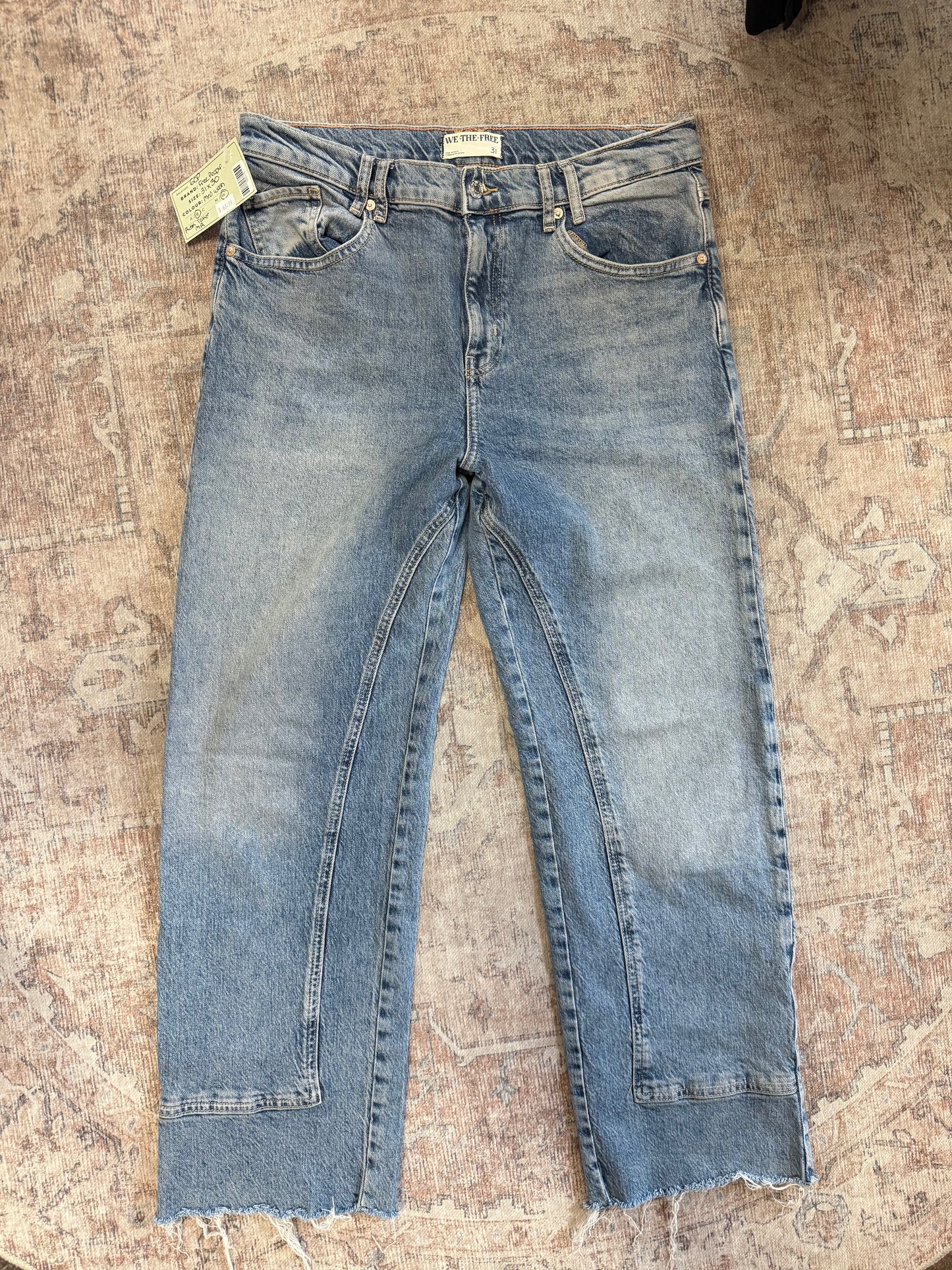 Free People Risk Taker MR Jeans (31x30)