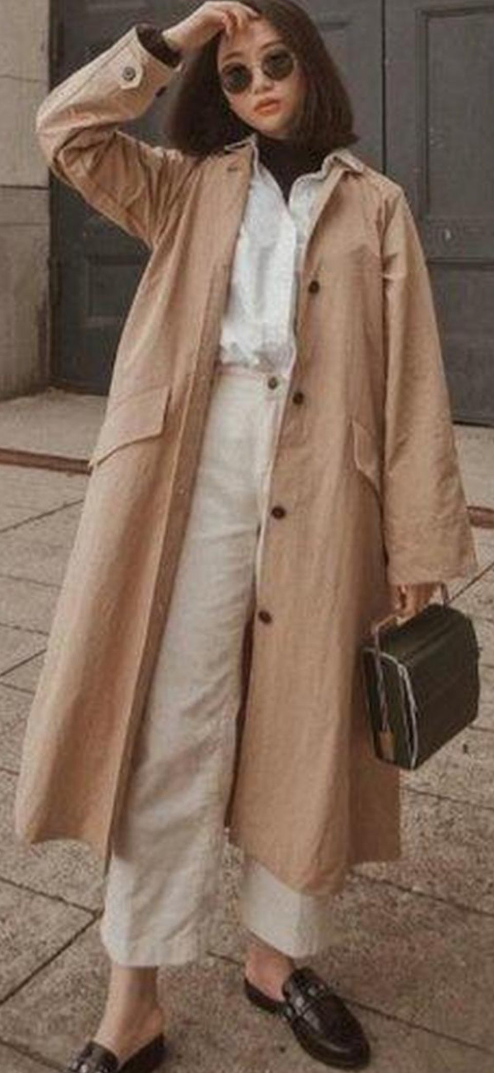Aritzia Babaton Scarlett Oversized Trench Coat (XXS)