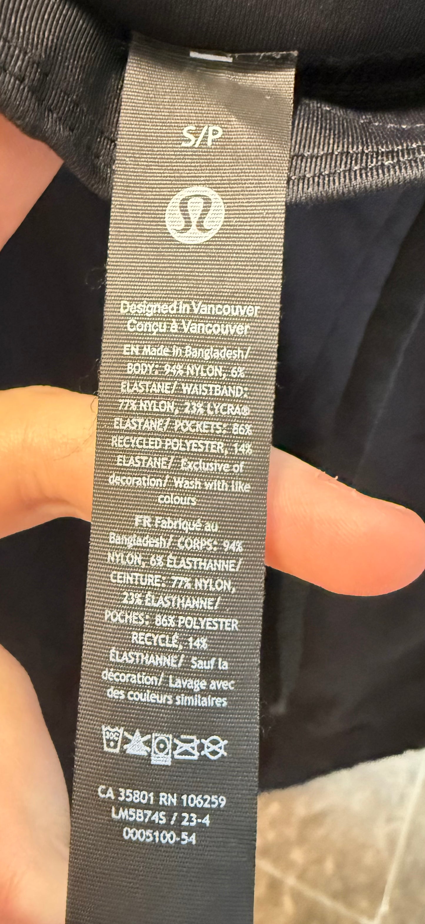 Lululemon Twill Classic Pant 32” (S)