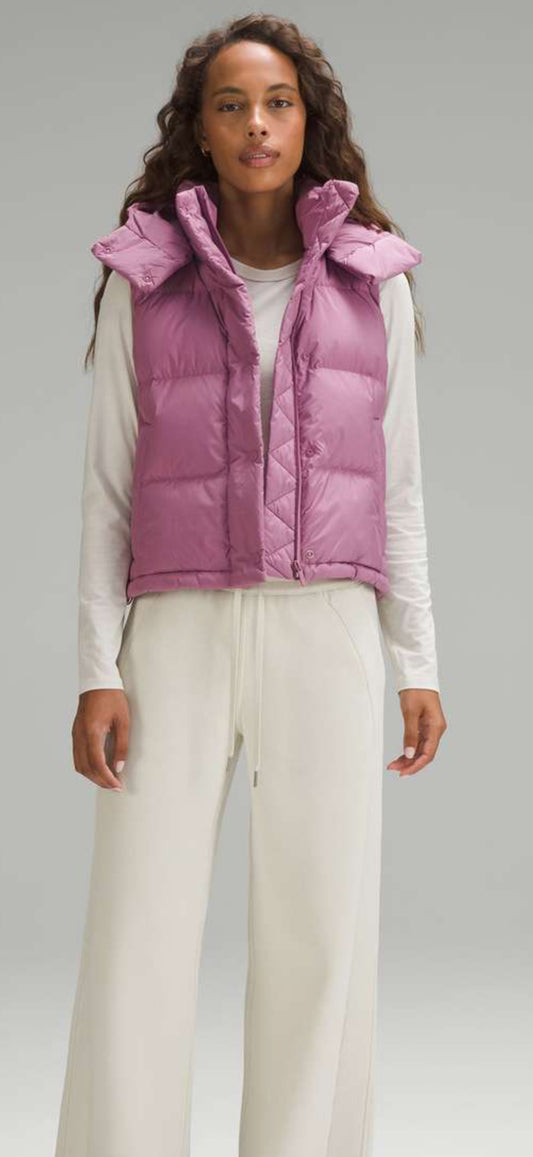 Lululemon Wunder Puff Cropped Vest (14)