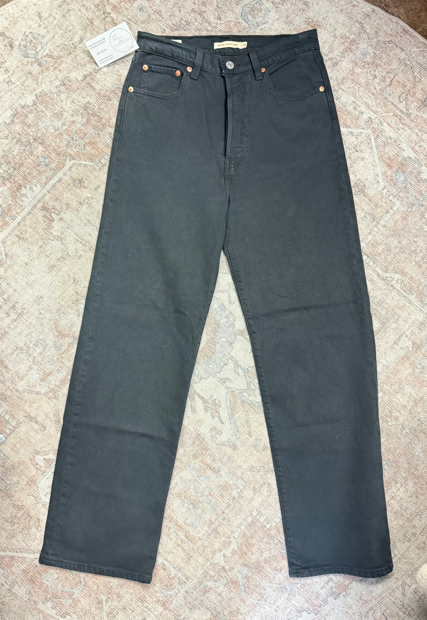Levi’s Ribcage Straight Ankle HR Jeans (28x29)