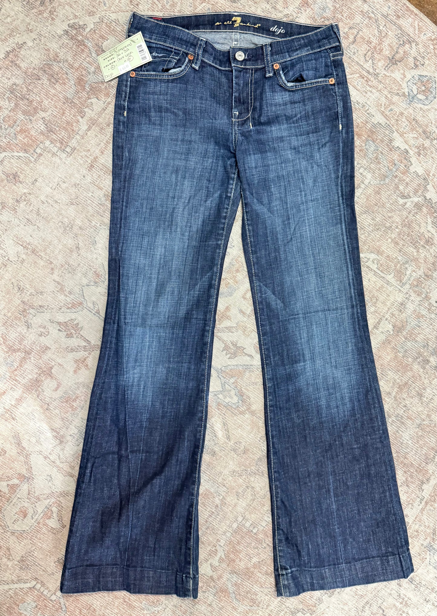 7 For All Mankind Dojo Jeans (26x32)