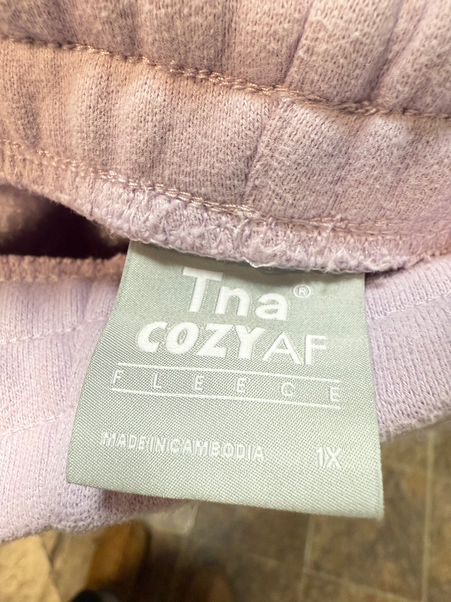 Aritzia TNA CozyAF Fleece Sweatpants (1X)