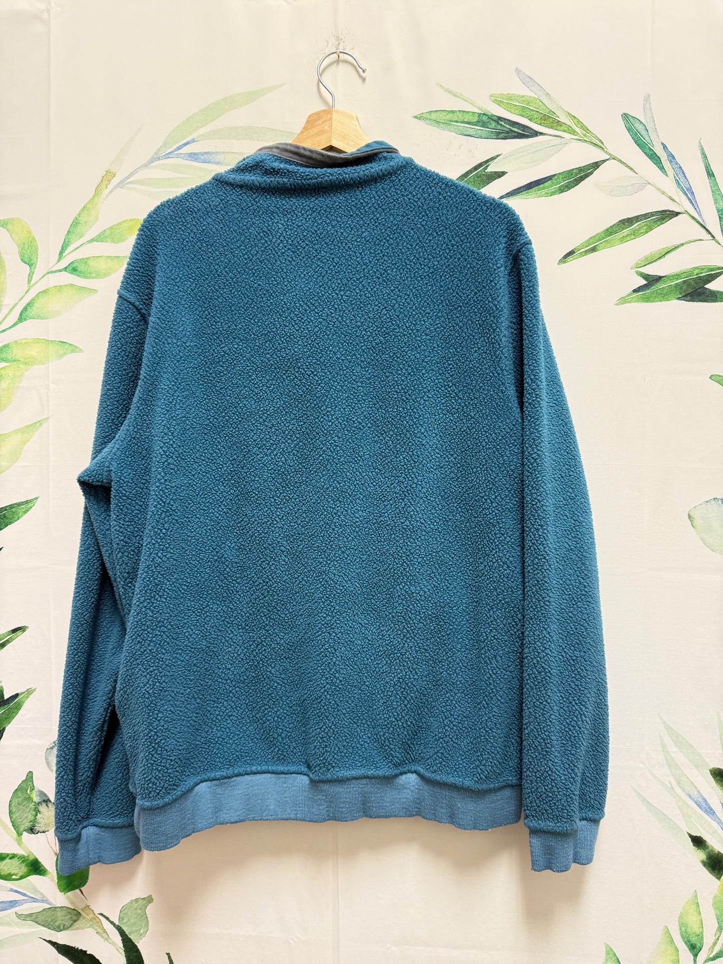 Patagonia Shearling Button Fleece Pullover (L)