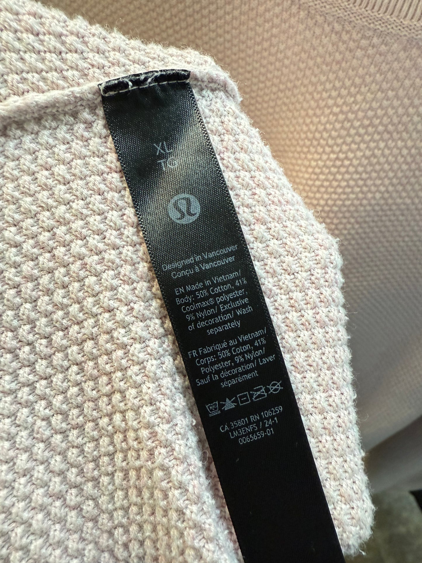 Lululemon Textured Knit Crewneck (XL)