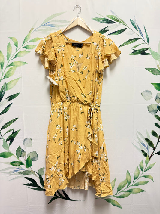 Mink Pink Floral Dress (L)