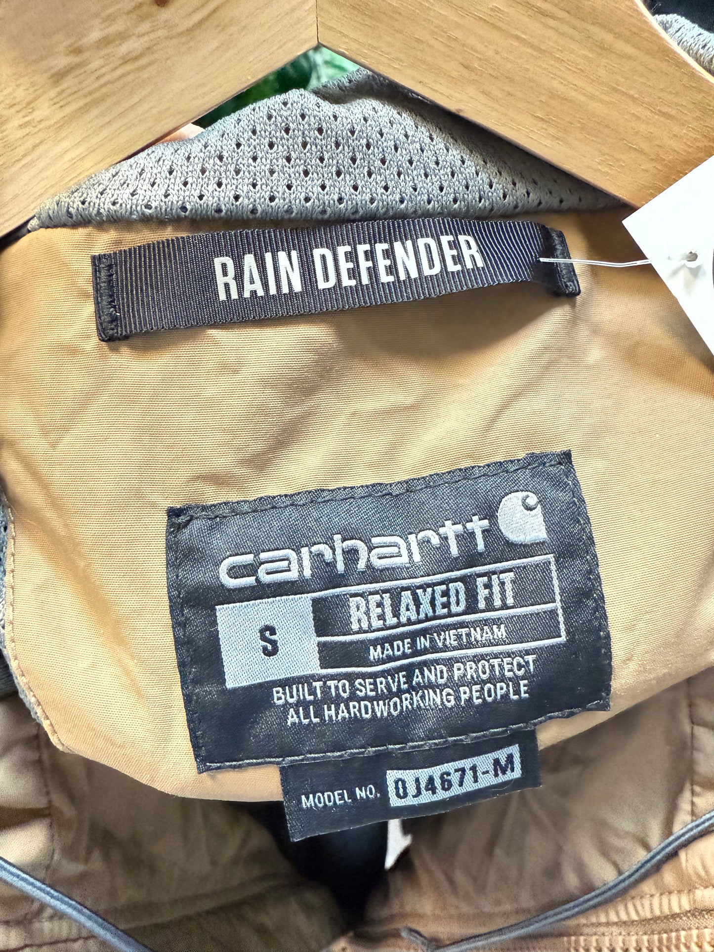 Carhartt Rain Defender Relaxed Fit Jacket (S)