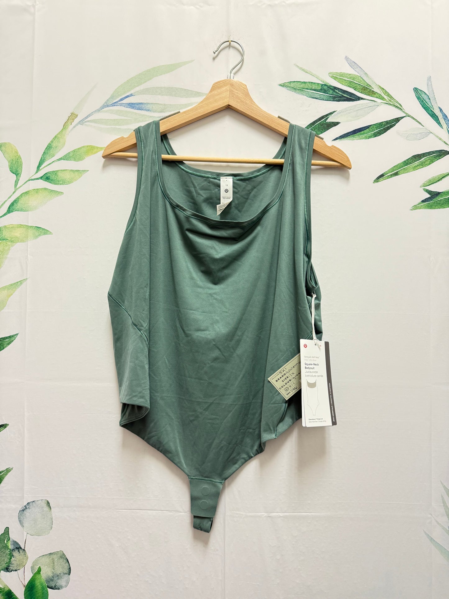 Lululemon Wundermost Nulu Bodysuit (1X)