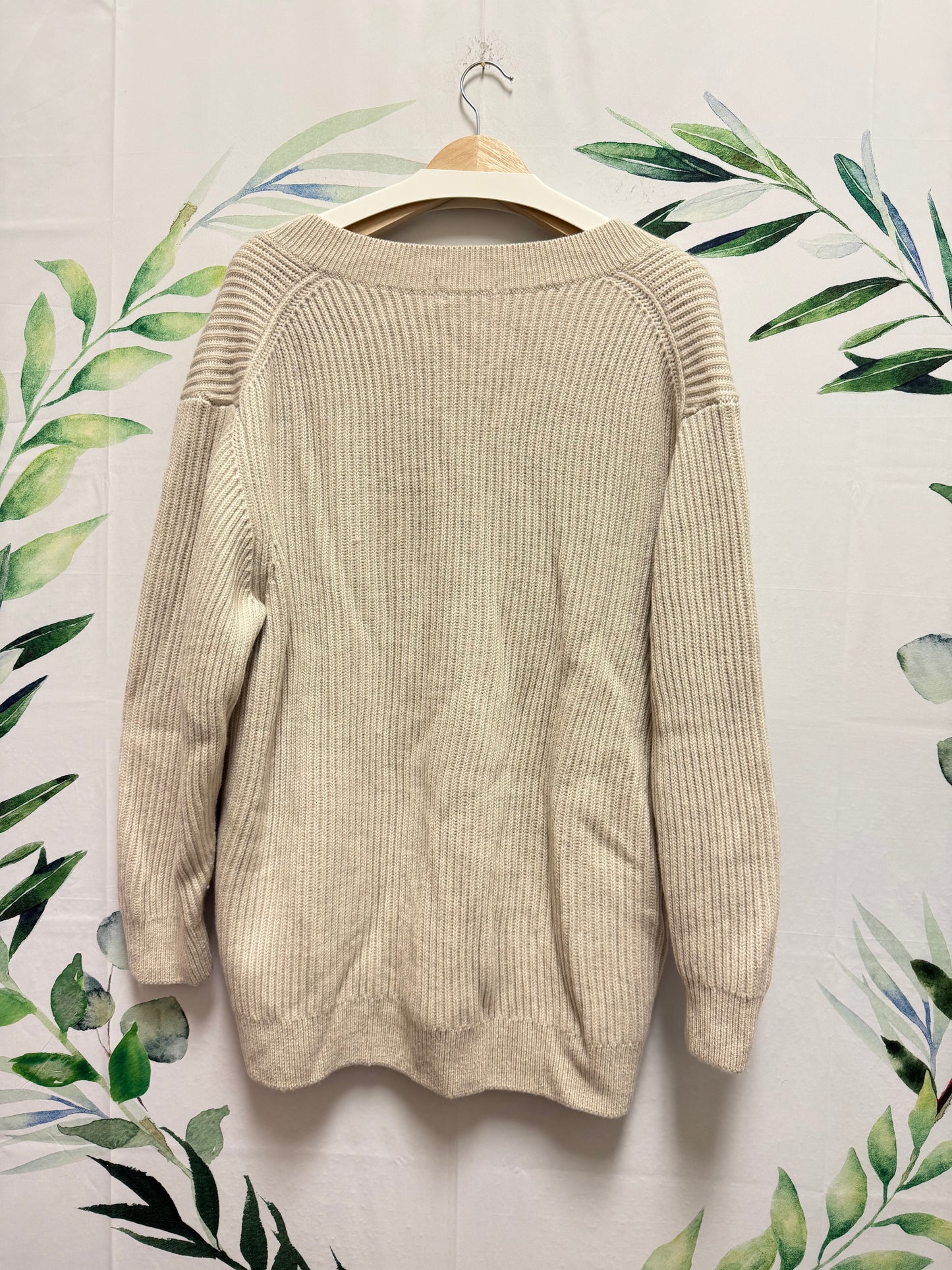 Aritzia Babaton Oversized V Sweater (L)