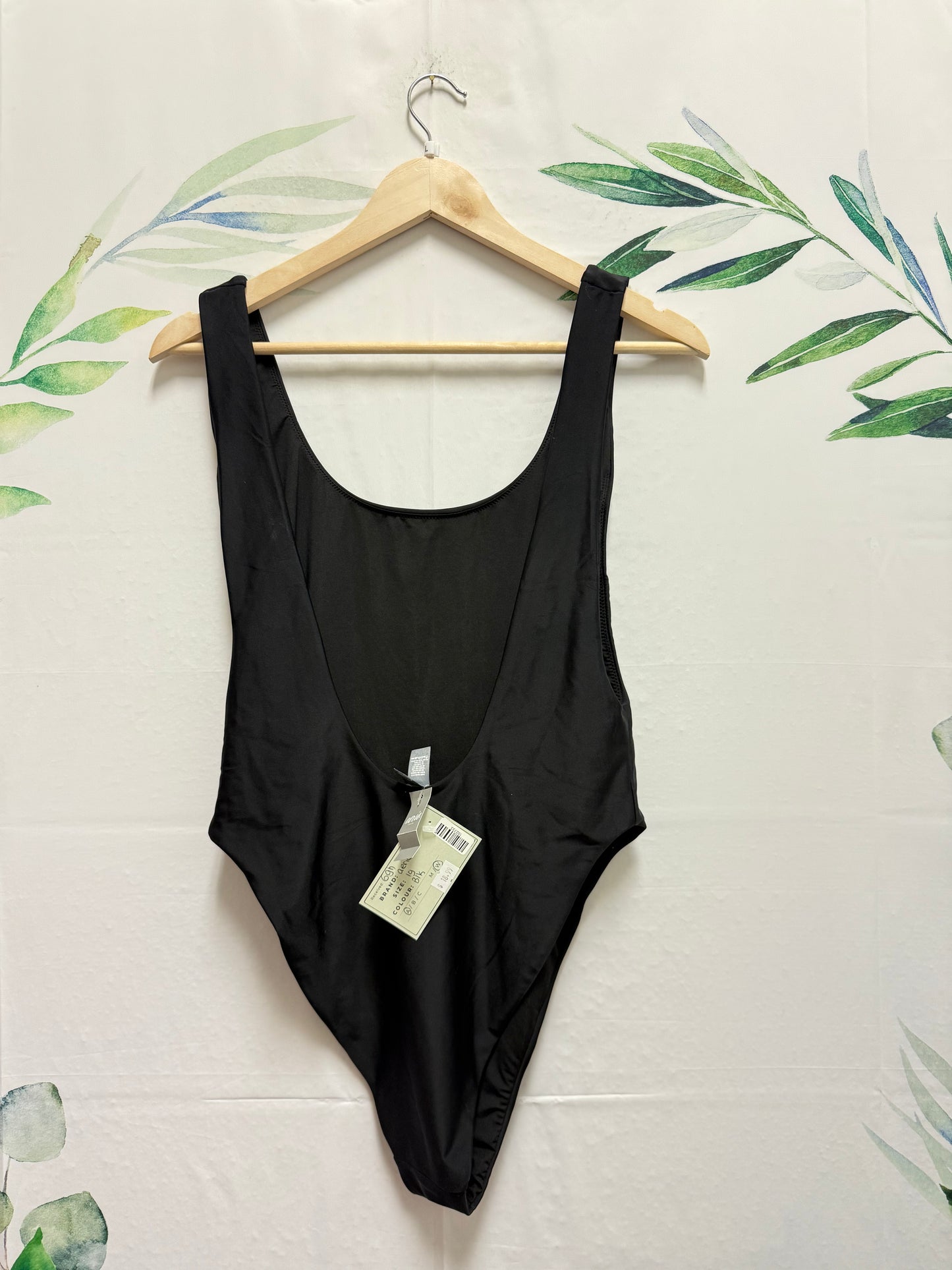 Aerie Low Back One Piece Swimsuit (L Long)