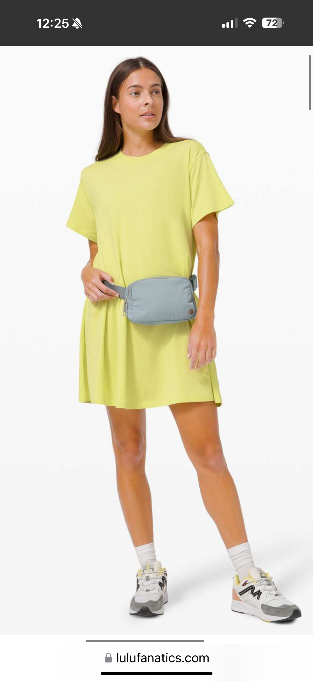 Lululemon All Yours Tee Dress (XS)