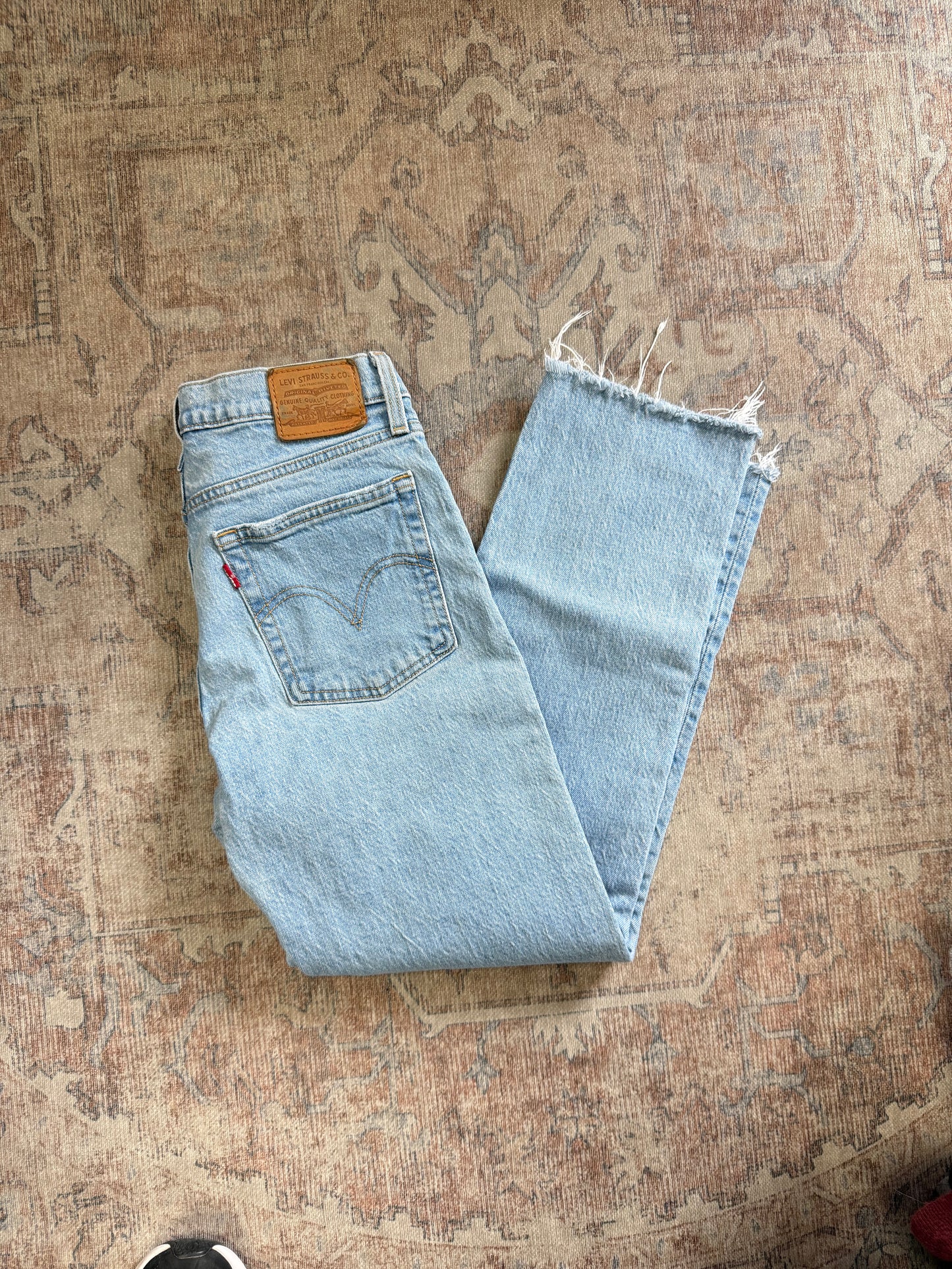 Levi’s Wedgie Straight HR Jeans (26x26)