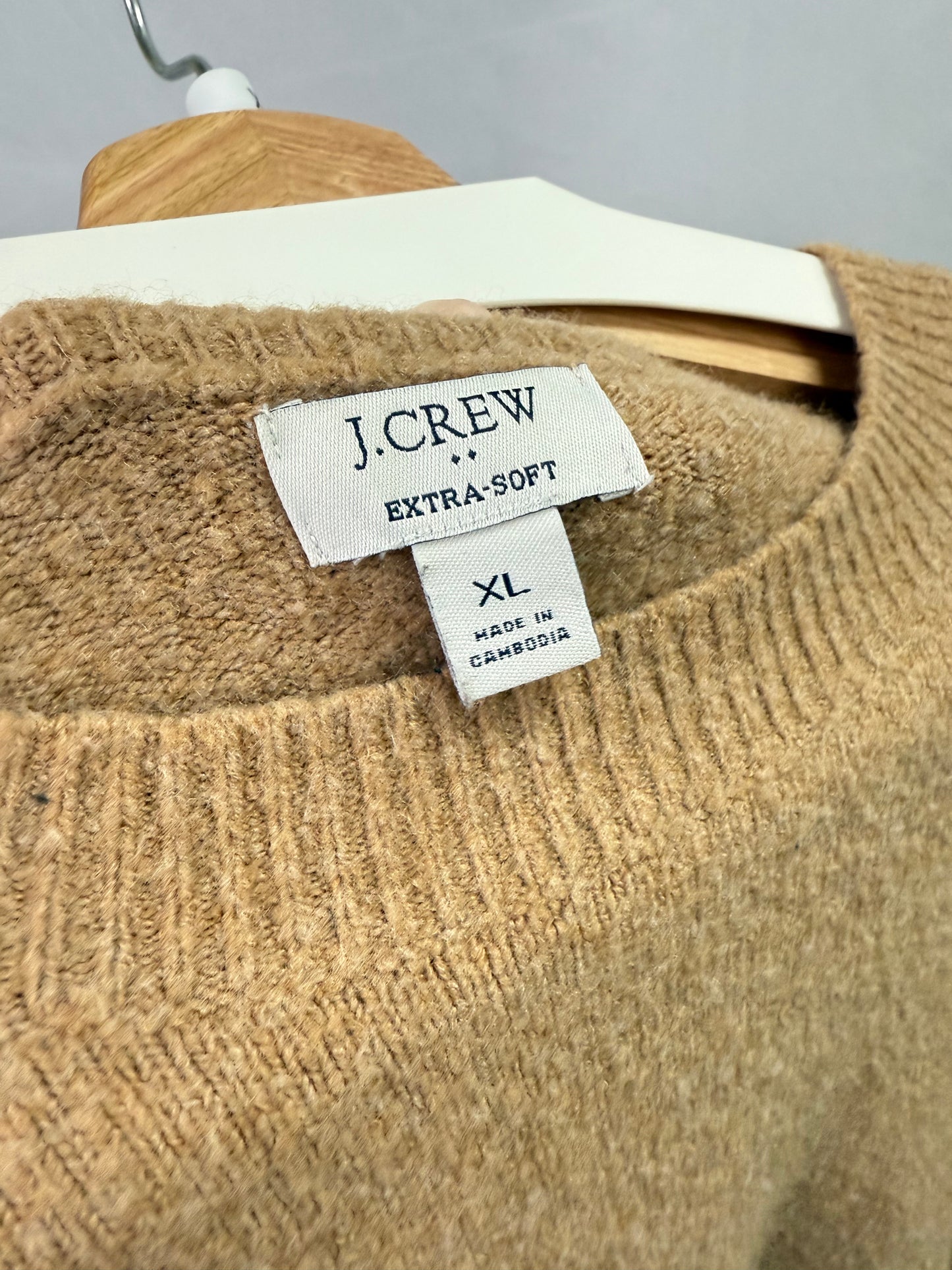 J Crew Extra Soft Crewneck Sweater (XL)