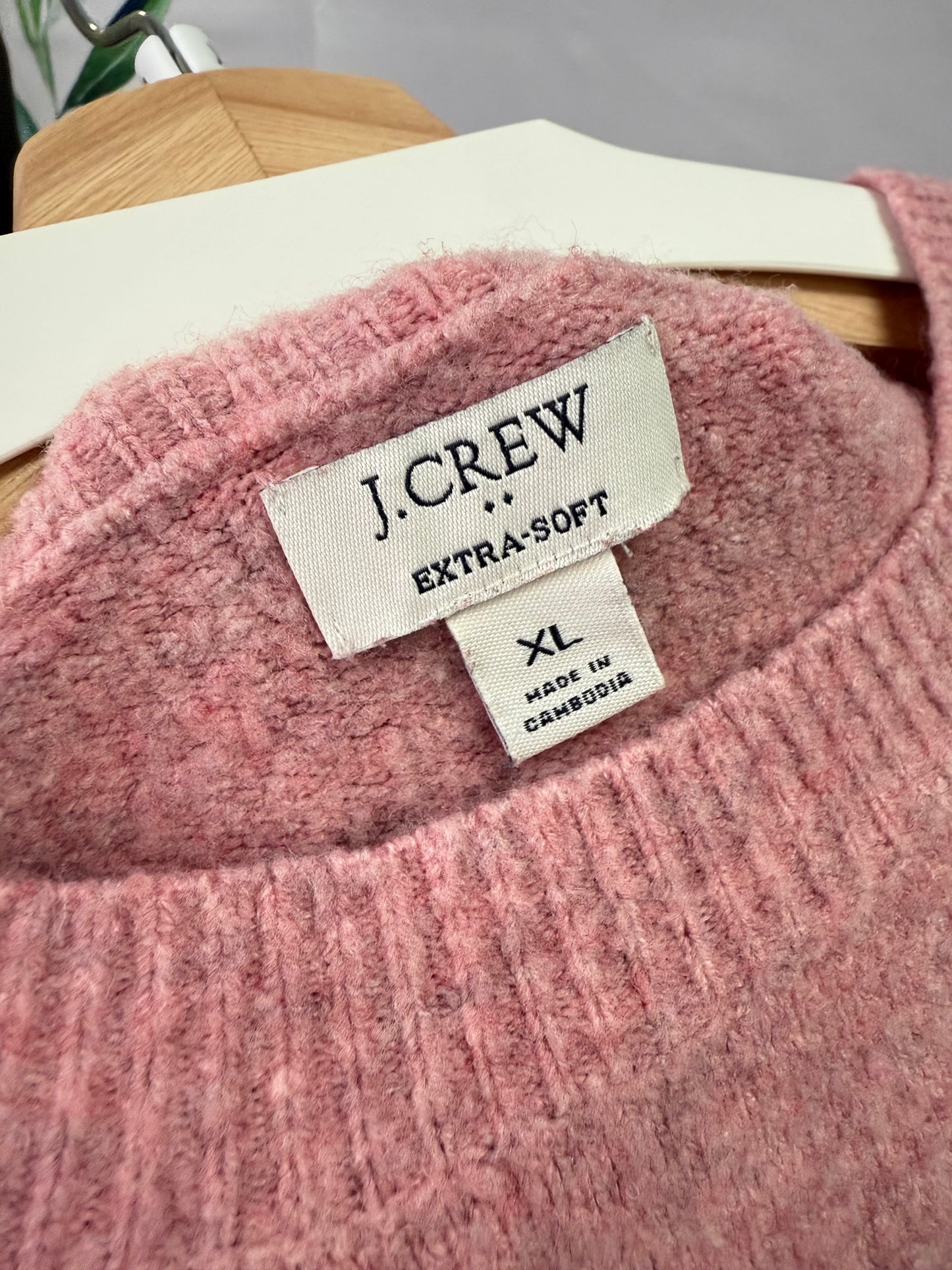 J Crew Extra Soft Crewneck Sweater (XL)