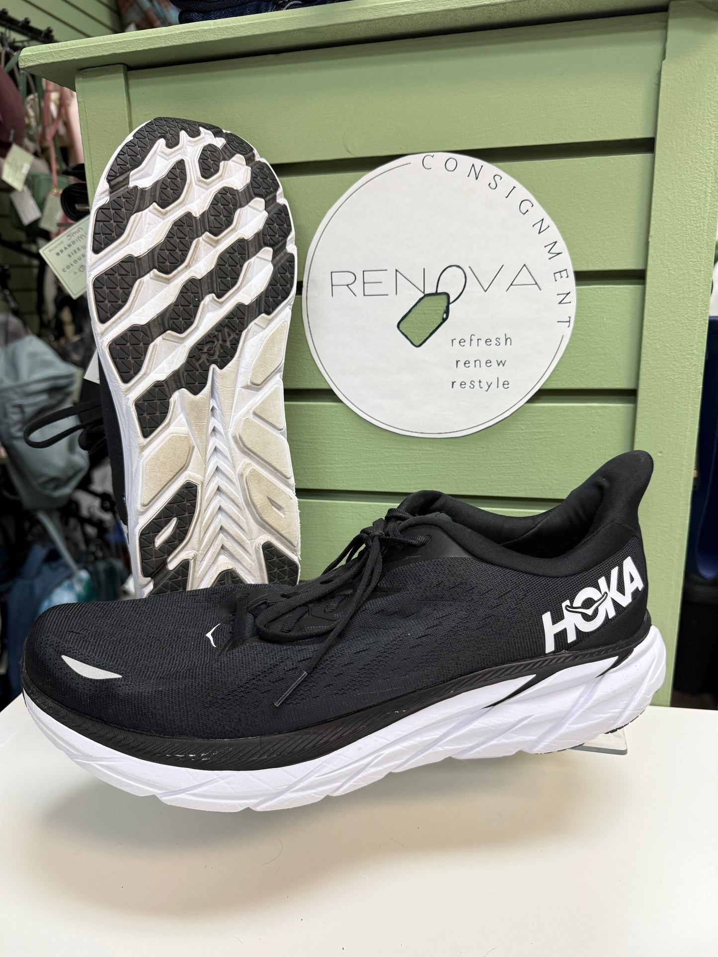 Hoka Clifton 8 Runners (Mens 15)