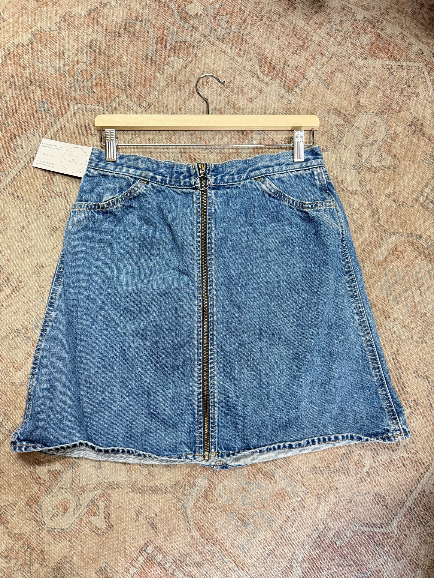 Levi’s Orange Tab Fence Skirt (29)