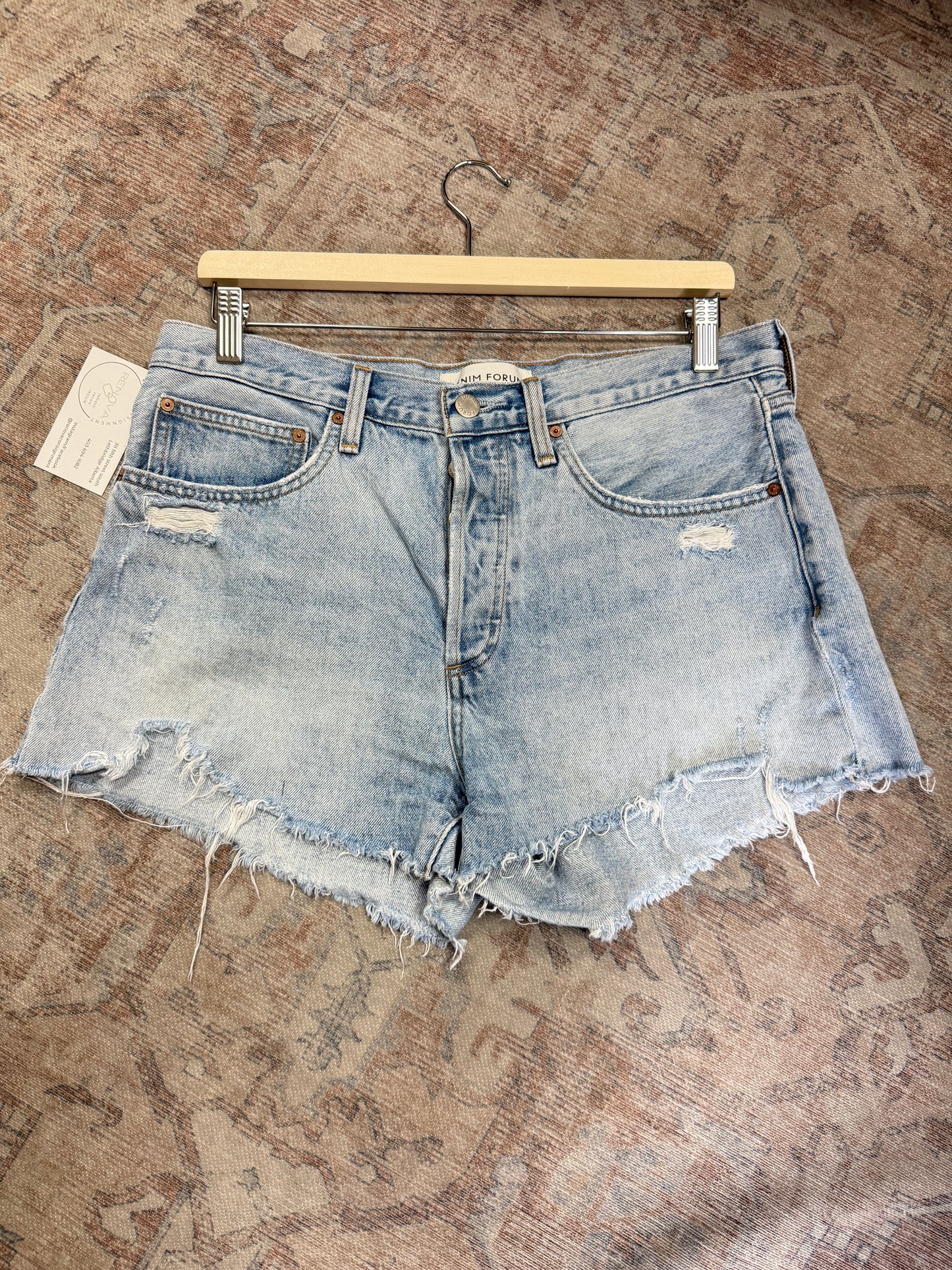 Denim Forum Ex Boyfriend Shorts (30)