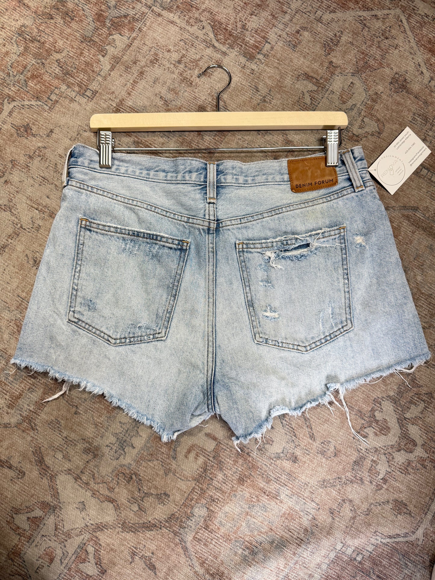 Denim Forum Ex Boyfriend Shorts (30)