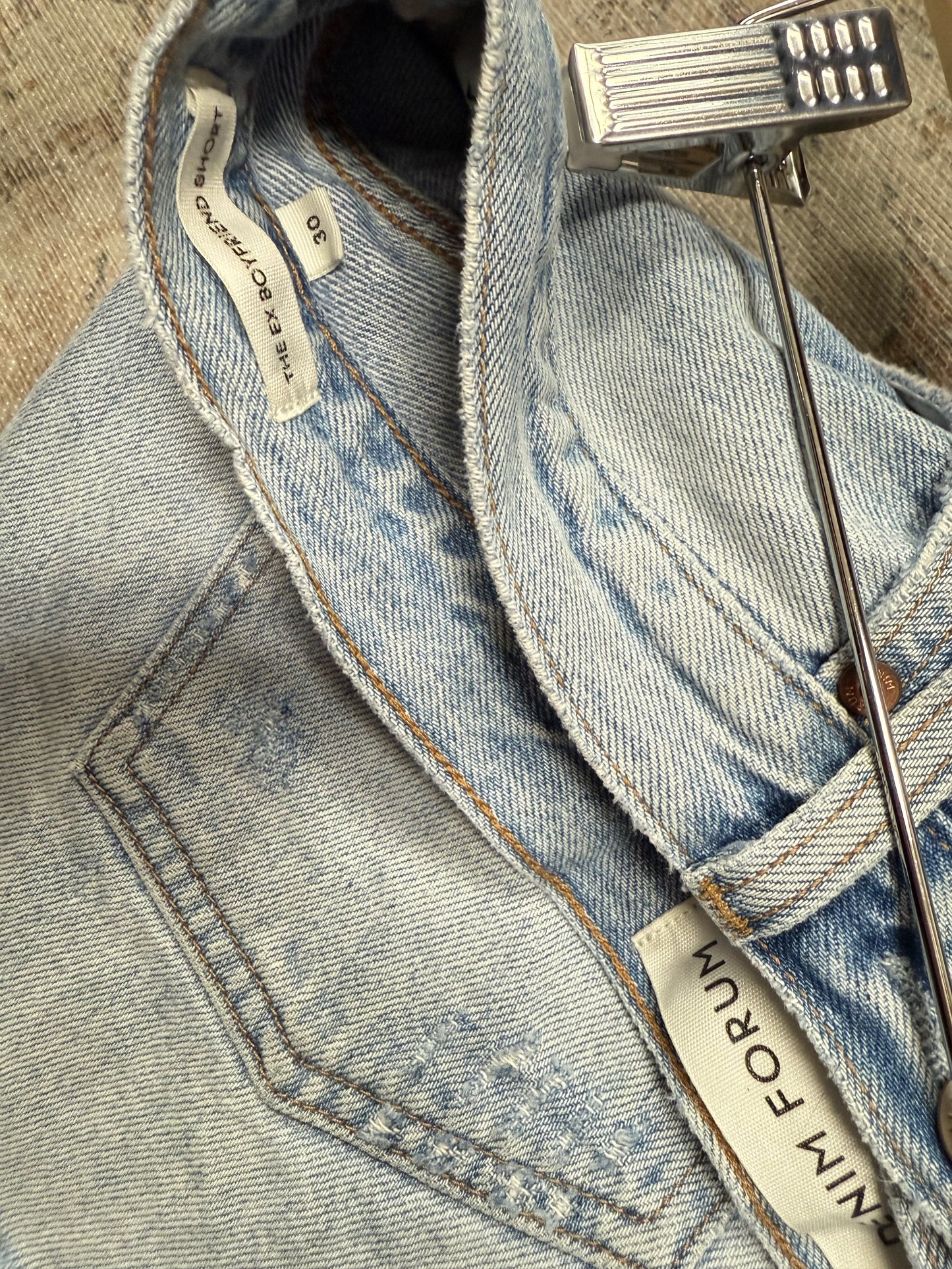 Denim Forum Ex Boyfriend Shorts (30)